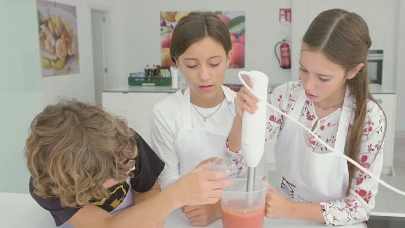 Aprende con MasterChef Junior 7 - Clase de cocina de Vanguardia 2 | Ver