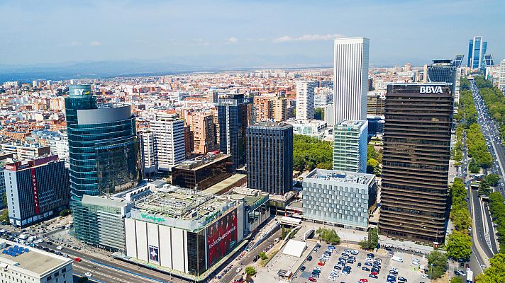 Telediario 1 - El PIB de la Comunidad de Madrid superó en 2018 al de Cataluña y ya es la primera economía regional
