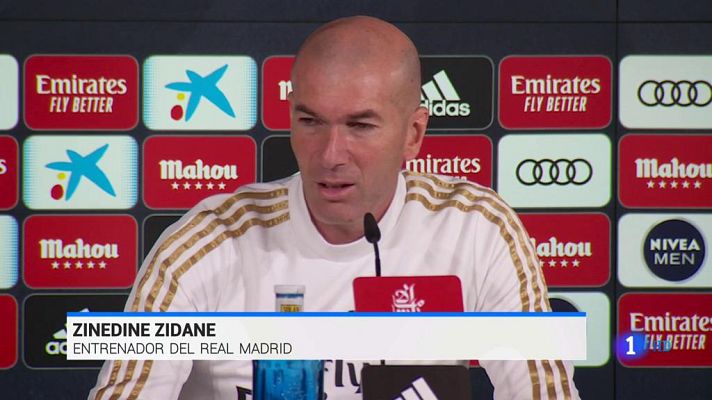 Telediario 1 - Zidane: "Guardiola es el mejor entrenador del mundo"