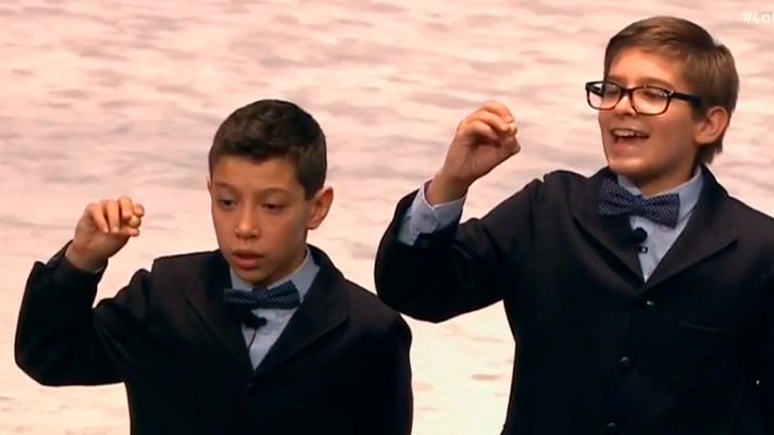 Lotería de Navidad - El 23.059, tercero de los quintos premios