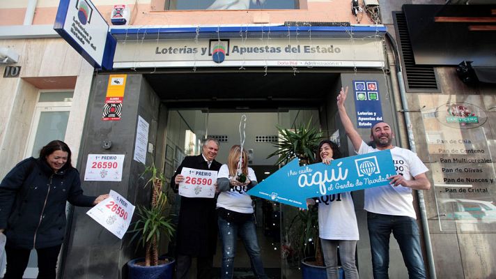 Telediario 1 - Telediario 2 en 4' - 22/12/19