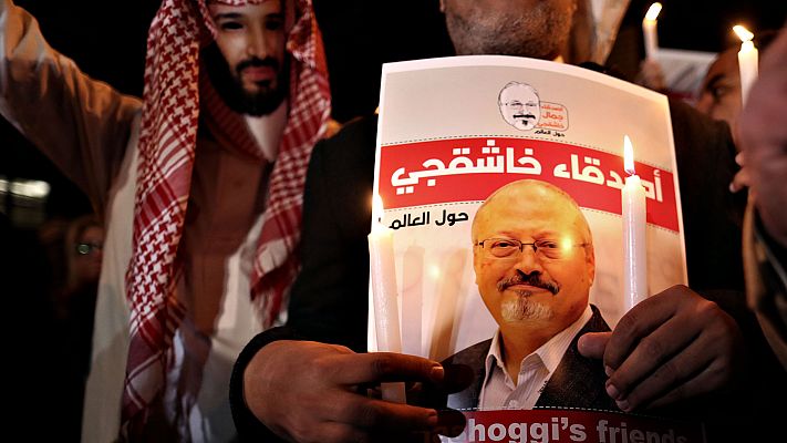 Telediario 1 - Arabia Saudí condena a cinco personas por el asesinato de Jamal Khassoggi, pero exculpa a tres altos cargos