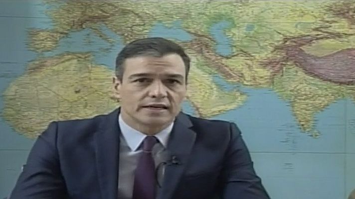 Informativo 24h - Pedro Sánchez felicita a las tropas en el extranjero