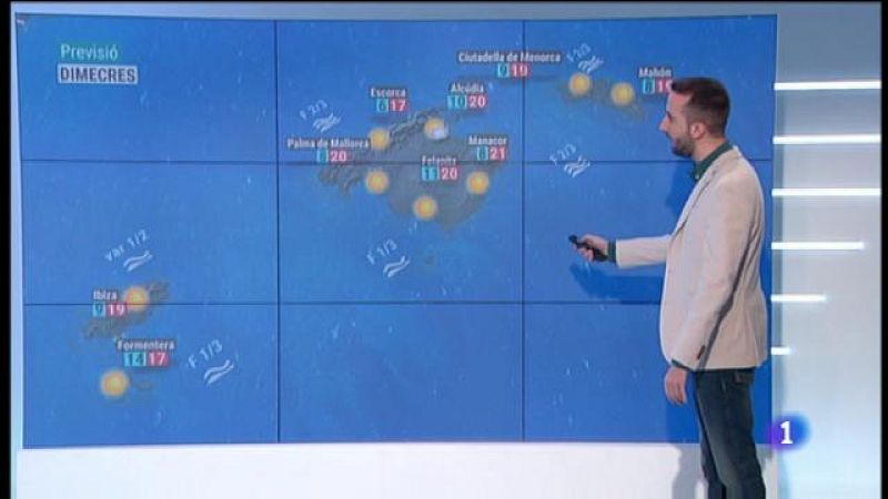 El temps a les Illes Balears - 24/12/19
