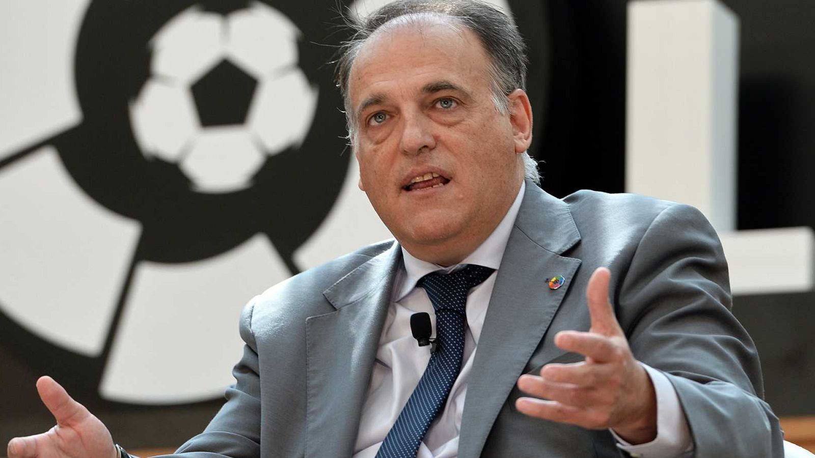 Javier Tebas, reelegido presidente de LaLiga