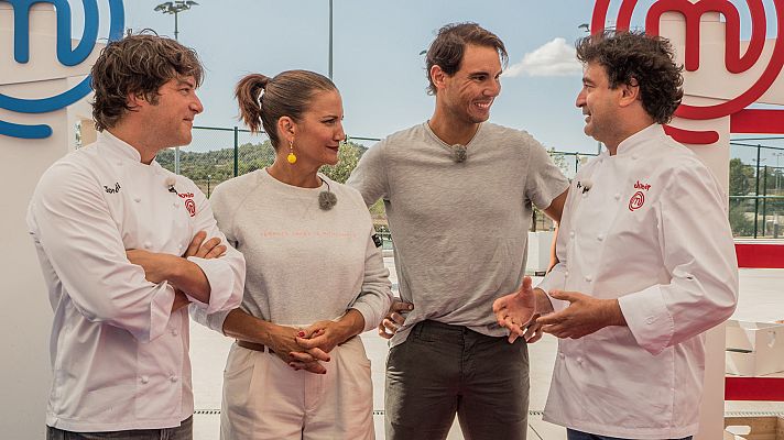 Telediario 1 - Rafa Nadal, ídolo de los niños en MasterChef Junior