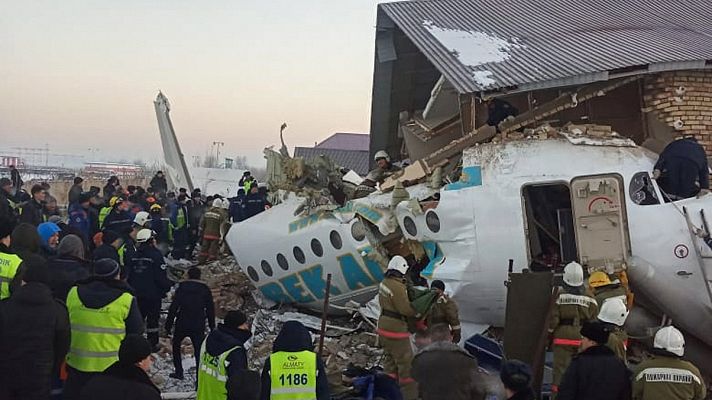 Informativo 24h - Accidente de avión en Kazajistán