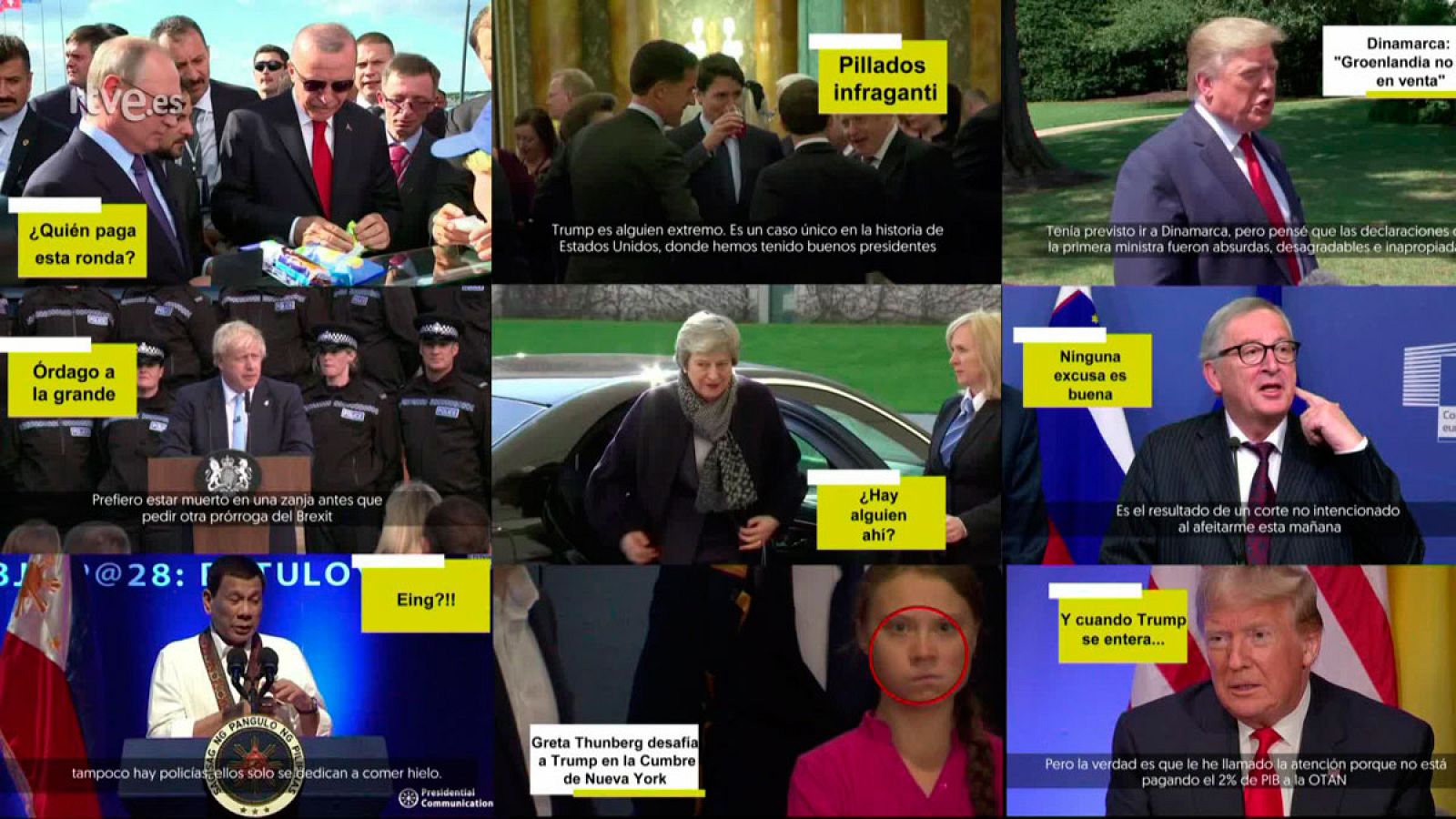 Así se saltaron los líderes políticos el protocolo en 2019 - Modo Digital | Ver