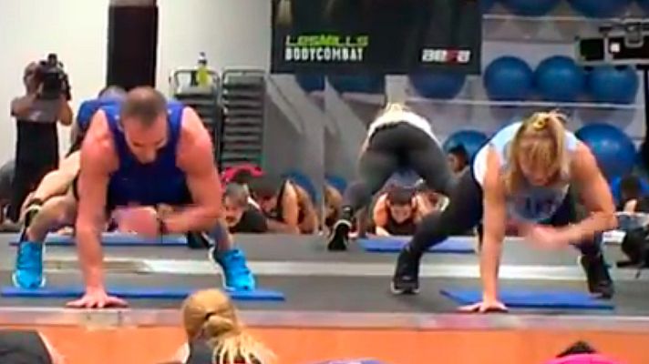 Telediario 1 - Así es el 'Body attack', un deporte de moda