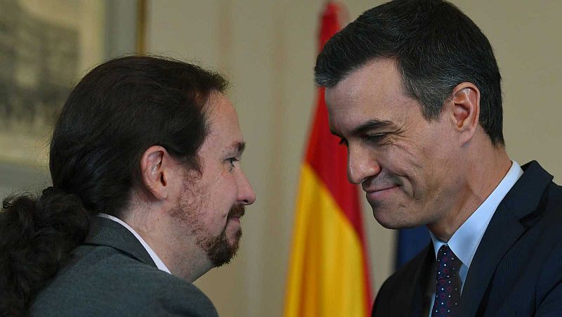 Sánchez e Iglesias presentan esta tarde su programa de gobierno de coalición