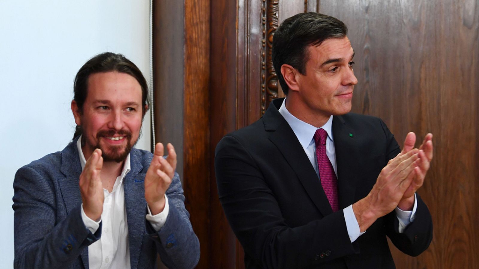 Sánchez e Iglesias abogan por un gobierno basado en la "justicia social" y el "diálogo" e instan a un pronta investidura - Informativo 24h | Ver