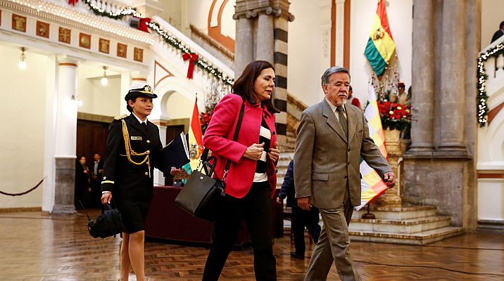 Telediario 1 - Tensiones diplomáticas entre Bolivia y España