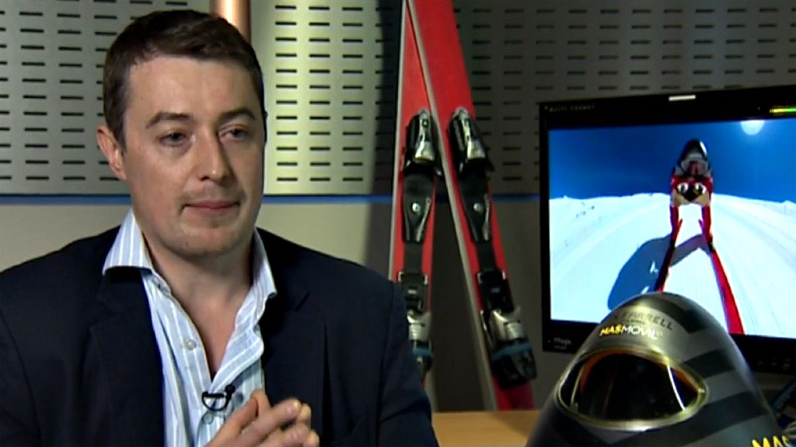 El esquiador hispanobritánico quiere impulsar a los jóvenes esquiadores para que se aventuren a probar en el esquí de velocidad.