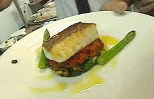 RTVE Cocina - Timbal de pargo con espinacas