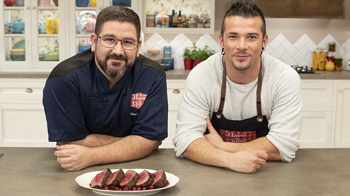 Hacer de comer - Crepes de acelgas y solomillo al horno