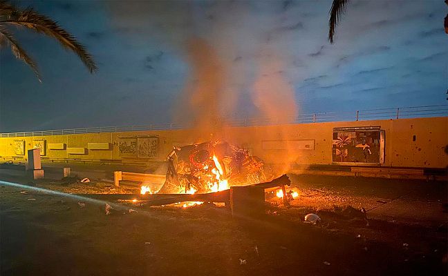 Telediario 1 - Estados Unidos mata al poderoso general iraní Solimani