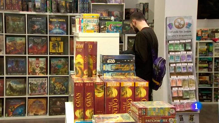 Telediario 1 - El negocio de los juegos de mesa sigue creciendo cada año