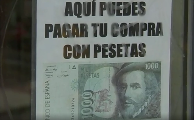 España Directo - En estas tiendas se puede pagar con pesetas