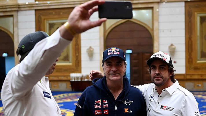 Telediario 1 - Fernando Alonso: "Tengo unas pelotas muy grandes"