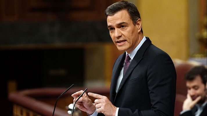 Especiales informativos - Debate de investidura de Pedro Sánchez (1) - 04/01/20
