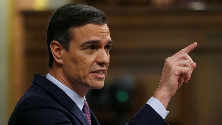 Especiales informativos - Sánchez acusa a Vox de ser "fuertes con los débiles y sumisos con los poderosos"