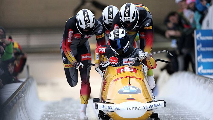 Deportes de hielo - Bobsleigh A4 masculino - Copa del mundo 2ª manga