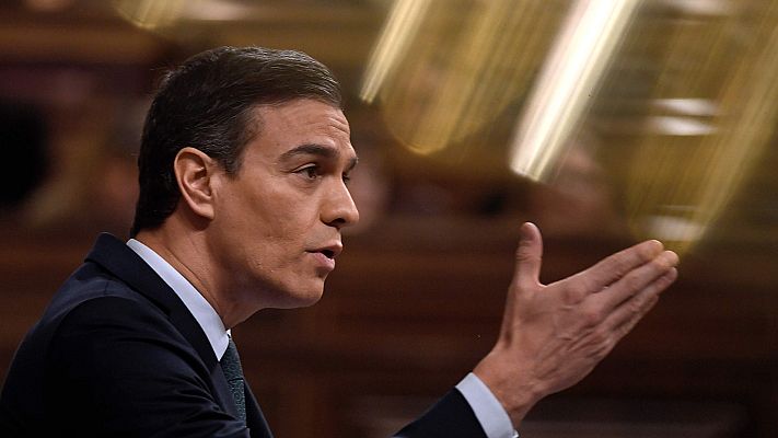 Informativo 24h - Sánchez recuerda que fue el PSOE quien "derrotó a ETA" y cita las palabras de la hija de una víctima: "Mi aita hoy sería feliz"