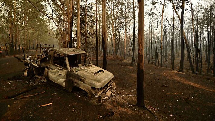 Telediario 1 - Se elevan a 24 los muertos por los incendios en Australia