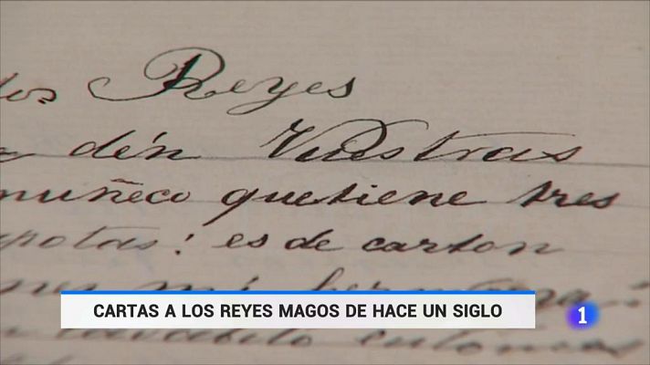 Telediario 1 - Cartas a los Reyes Magos de hace un siglo