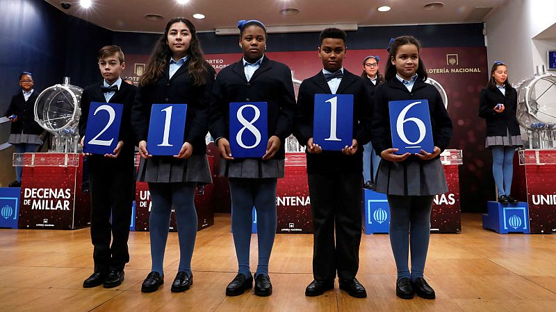 El 21.816, segundo premio del Sorteo Extraordinario del Niño
