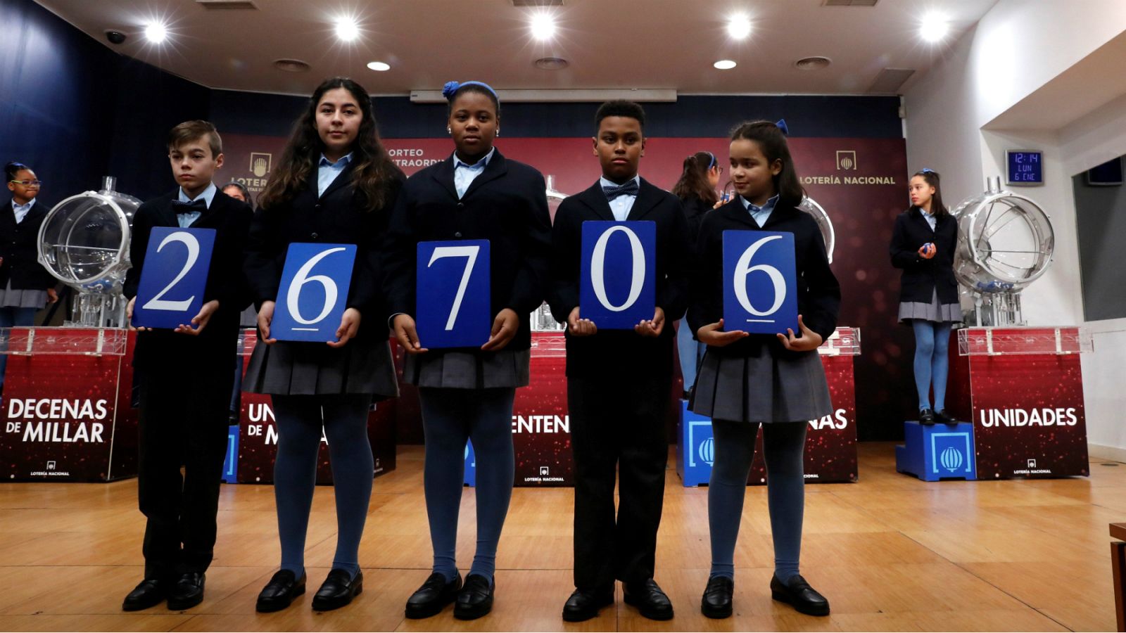 El 26.706, tercer premio del Sorteo Extraordinario del Niño