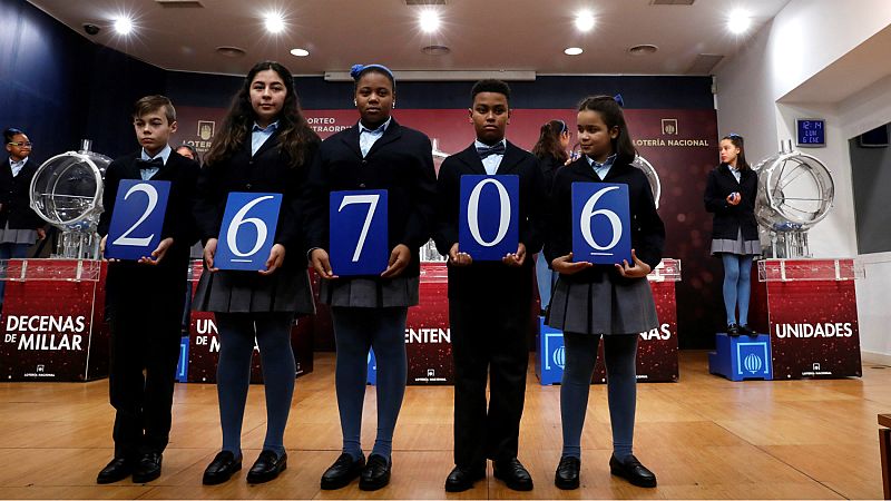 El 26.706, tercer premio del Sorteo Extraordinario del Niño