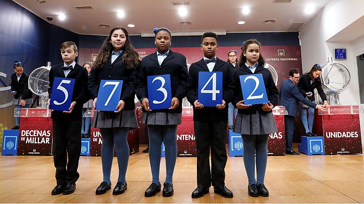 Especiales informativos - El 57.342, primer premio del Sorteo Extraordinario del Niño
