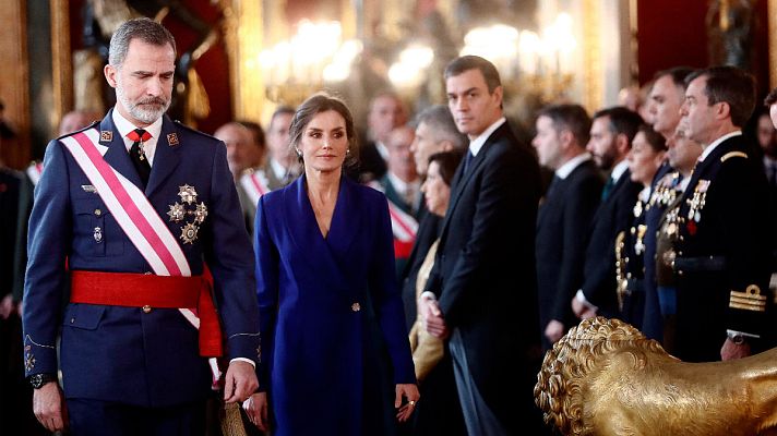 Telediario 1 - El rey defiende en la Pascual Militar el compromiso de las Fuerzas Armadas con la Constitución