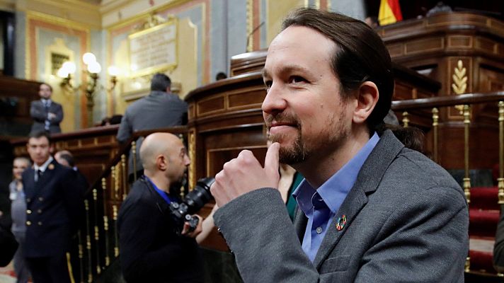 Especiales informativos - Iglesias pide a Sánchez su "mejor tono" y "firmeza democrática" ante "intolerantes" y "provocadores"