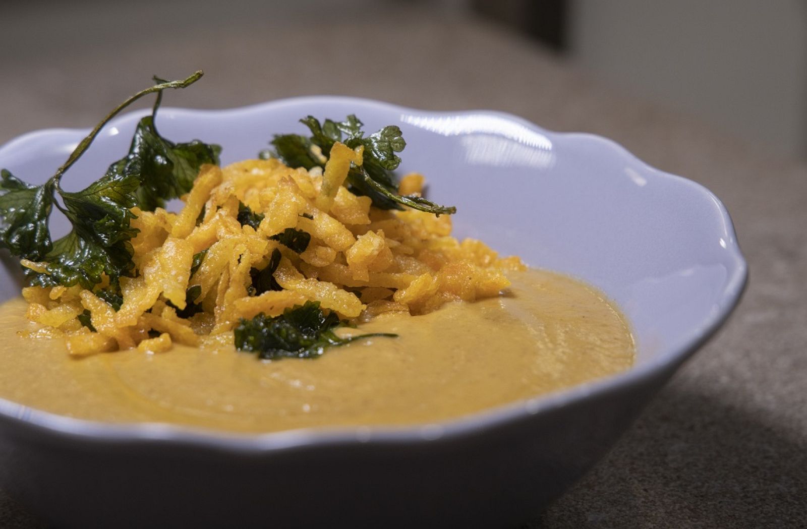 "Crema de lentejas al curry" de Dani García | Ver