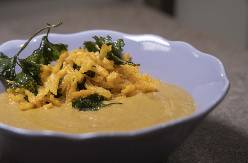 "Crema de lentejas al curry" de Dani García | Ver