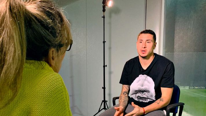 Telediario 1 - José María Giménez: "A su edad, Cavani tiene un físico increíble"