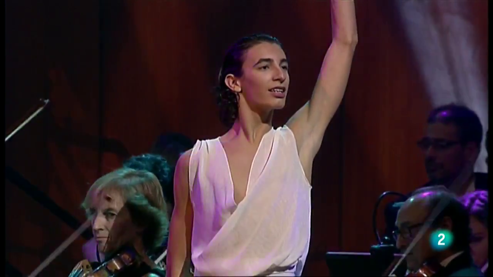 Saïd interpreta 'La danza del sable' en el Concierto de Reyes 2020