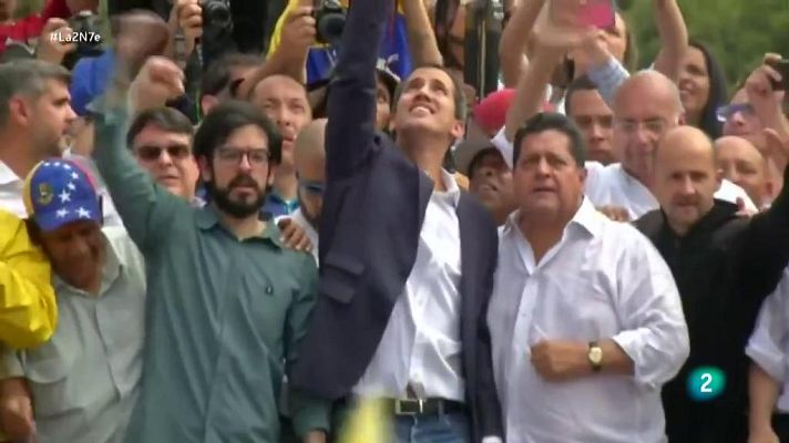 La 2 Noticias - Juan Guaidó, reelegido presidente del Parlamento venezolano