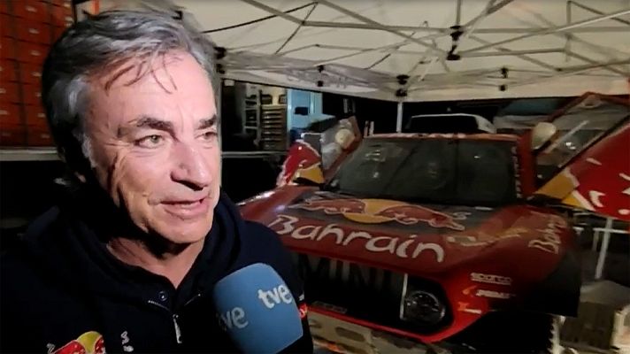 Telediario 1 - Carlos Sainz: "Es un poco pronto  para pensar en la victoria"