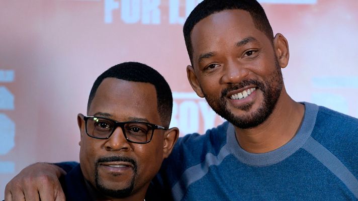 Telediario 1 - Will Simth y Martin Lawrence: Dos 'bad boys' en Madrid