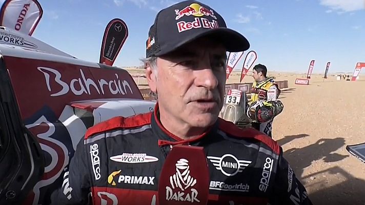  - Carlos Sainz: "Muy pocas veces había hecho una etapa en el Dakar tan difícil"