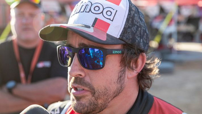 Dakar - Fernando Alonso: "Hemos ido con el pie cambiado todo el día"