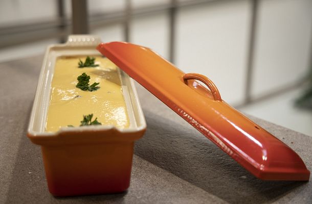 RTVE Cocina - "Terrina de setas con salsa de puerros" de Dani García