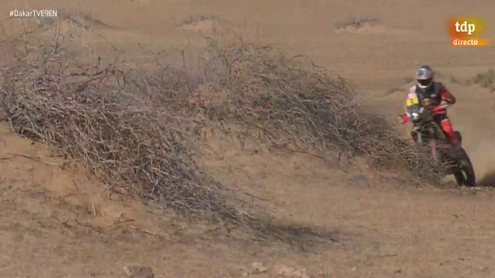 Dakar - Sunderland se retira del Dakar tras una caída