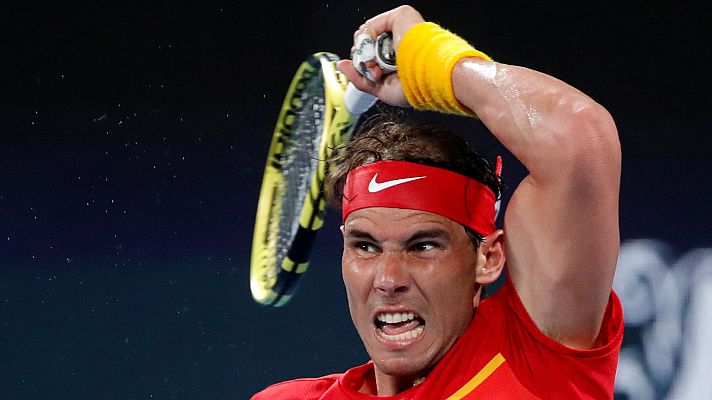 Tenis - Tenis - ATP Cup 1/4 Final. 2º. partido individual: España - Bélgica