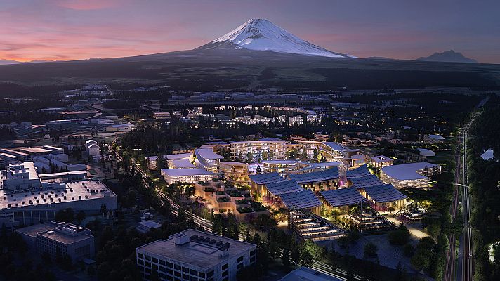 Telediario 1 - Toyota presenta la ciudad del futuro en la Feria de Electrónica de Consumo de Las Vegas