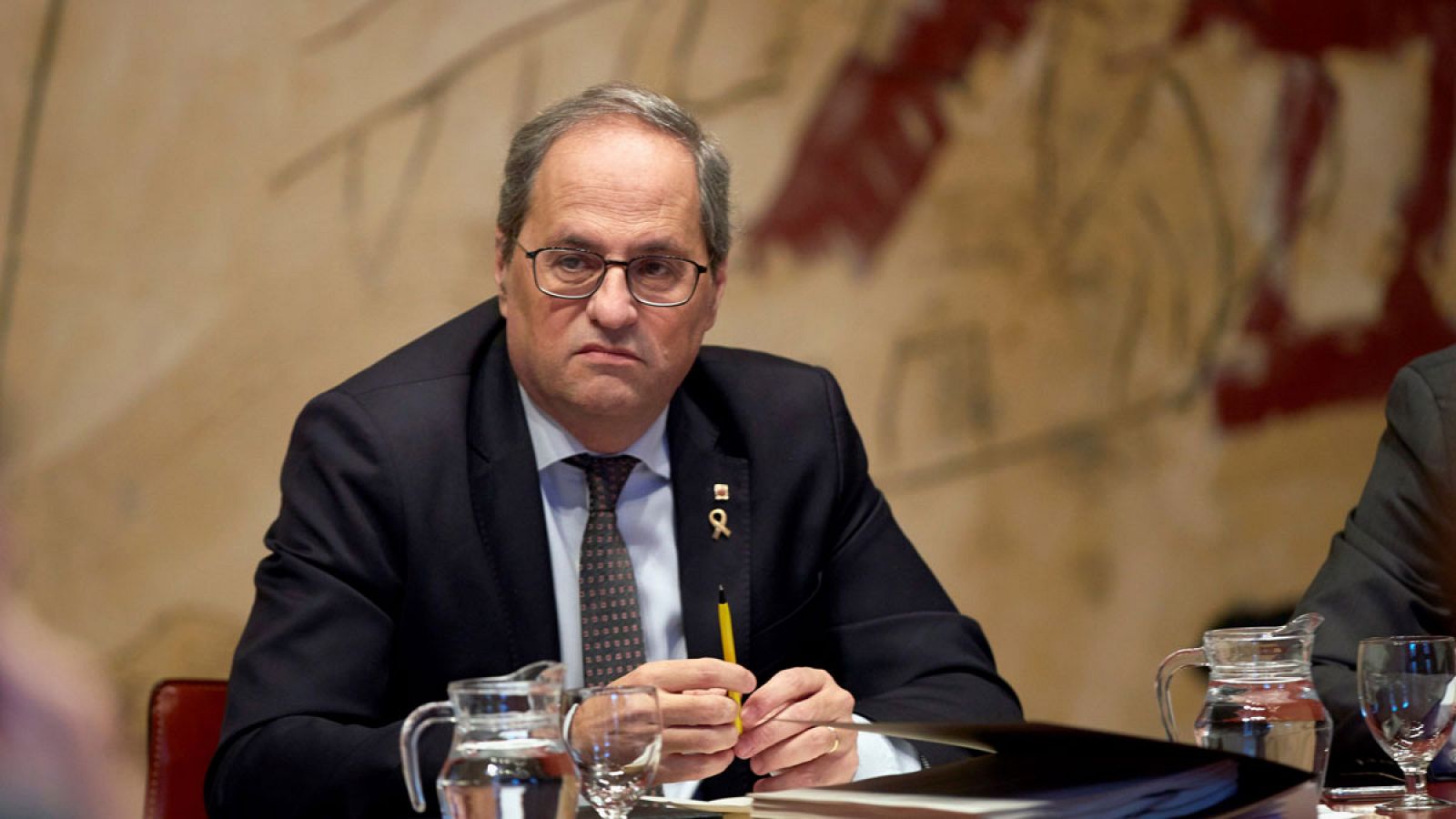 El presidente de la Generalitat, Quim Torra