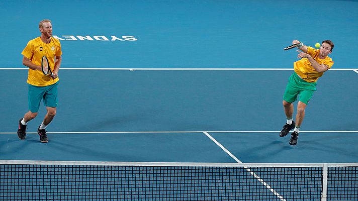 Tenis - ATP Cup 2ª Semifinal. 3r. partido dobles